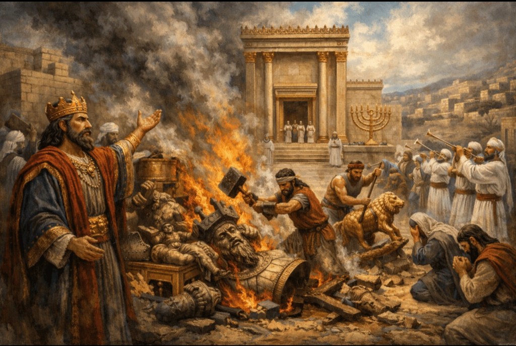 When the Temple Doors Opened Again: Hezekiah and the Cleansing of a&nbsp;Nation
