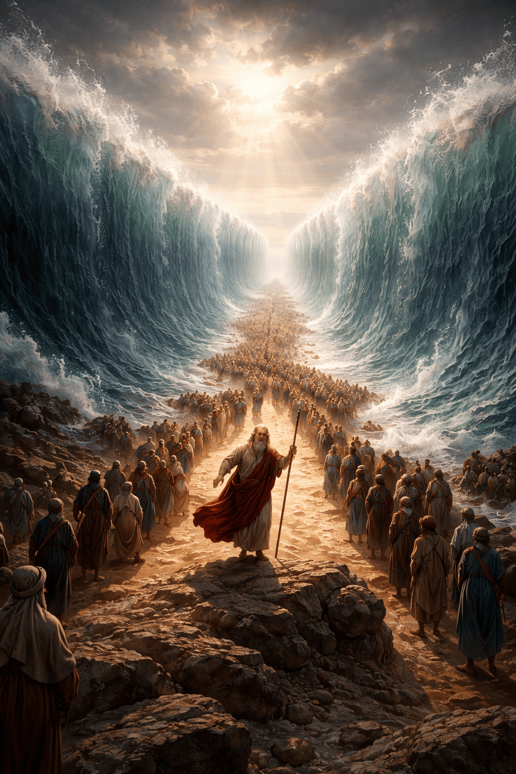 Trapped With No Escape, God Parts Seas and Turns Despair Into Victory