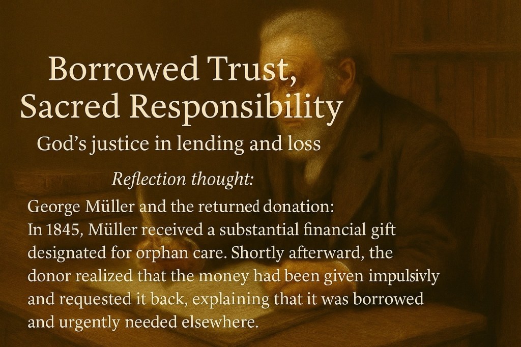 George Müller and the Integrity That Trusted God Over Money