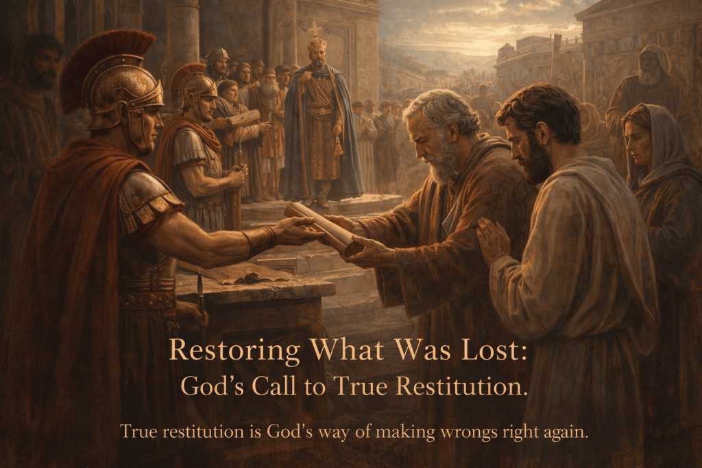 The Edict of Milan (313 AD): Restoring What Persecution Stole