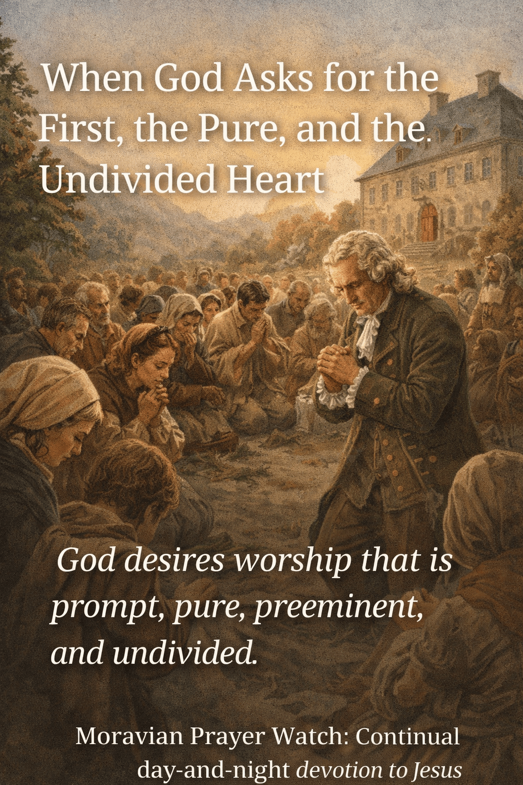 Count Zinzendorf and Herrnhut: When Prayer United a Divided&nbsp;Community