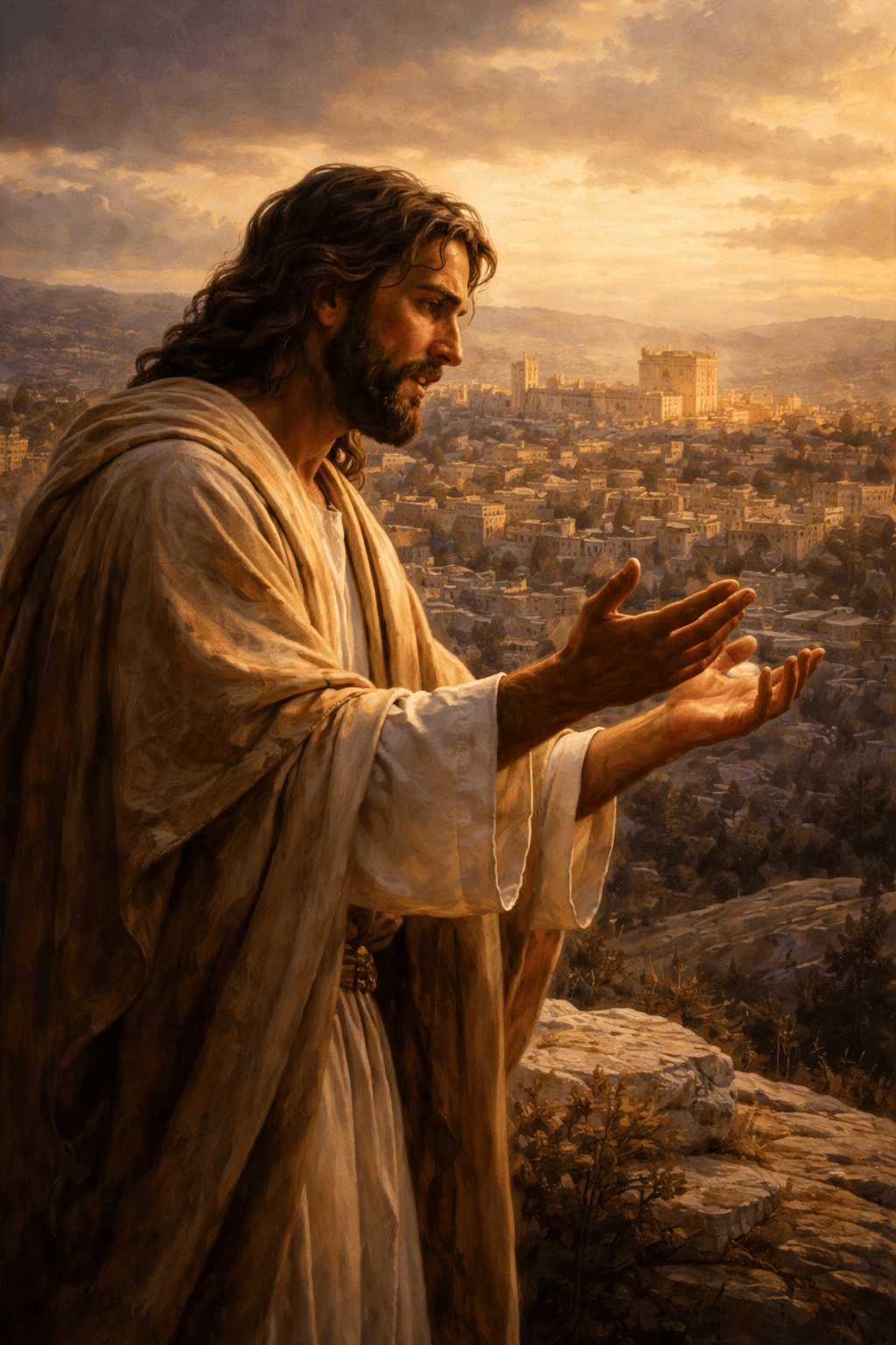 Jesus Weeps Over Jerusalem: A Cry of Divine Love Rejected