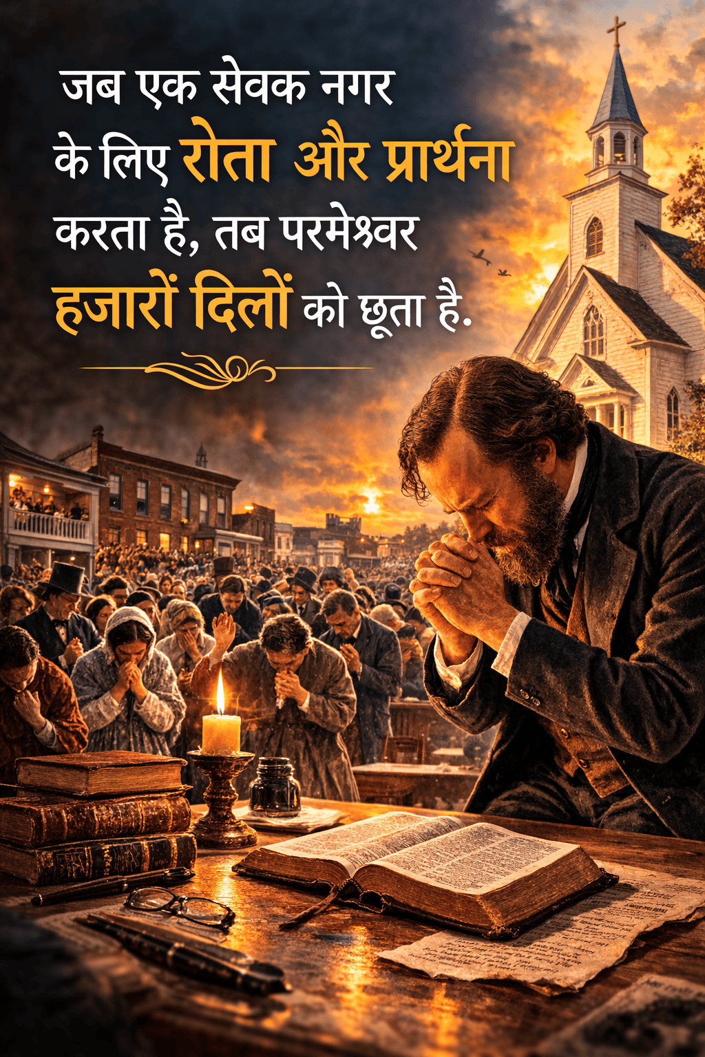 चार्ल्स फिन्नी के आँसुओं से रोचेस्टर में जागृति (1830)