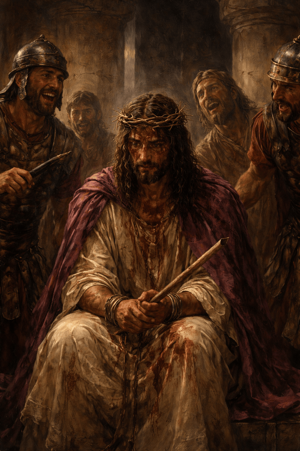 Mocked Yet King: Jesus Humiliated Before the Cross