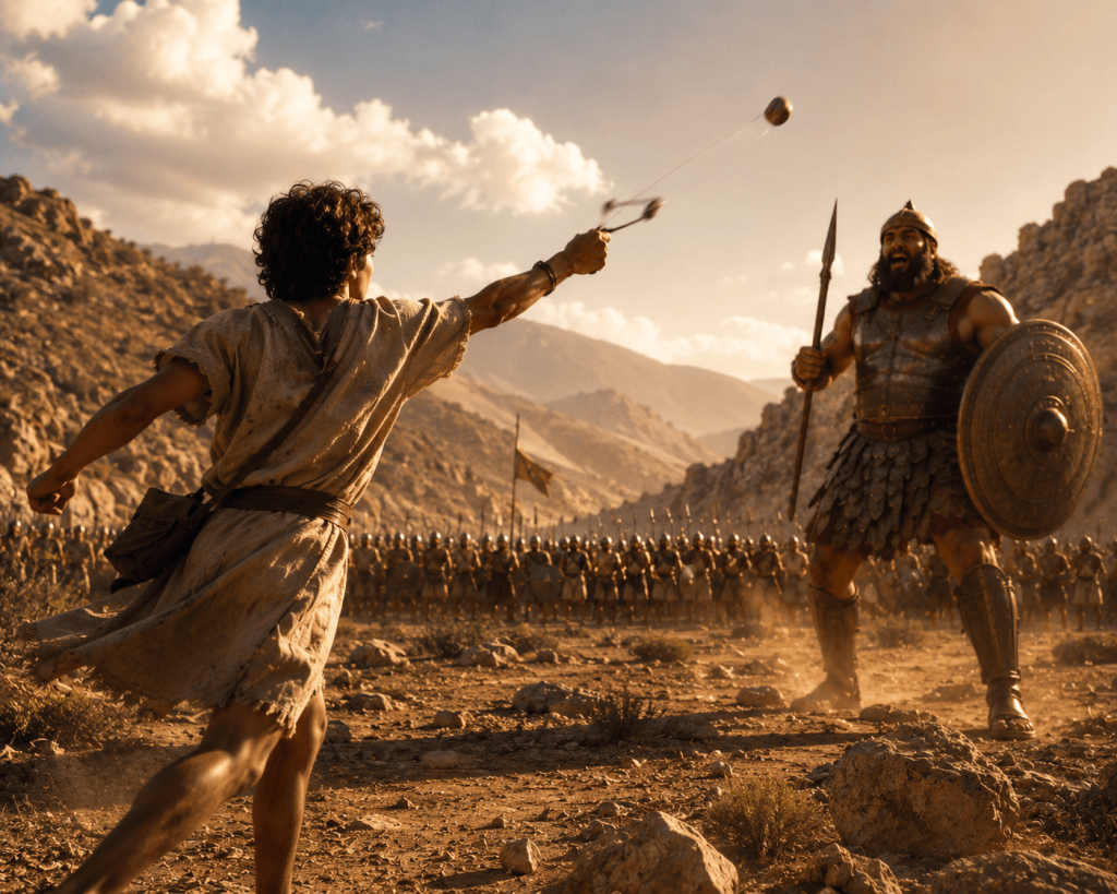 Courage Formed in Hidden Battles – David