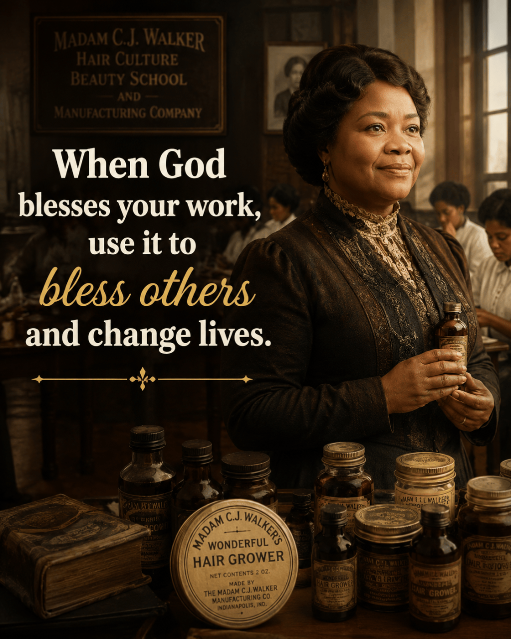 Madam C.J. Walker and Business That Lifted Others
