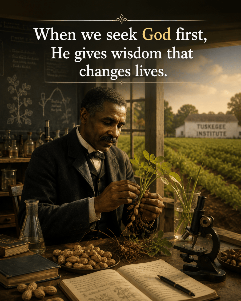 George Washington Carver’s Prayerful Wisdom in Difficult Work