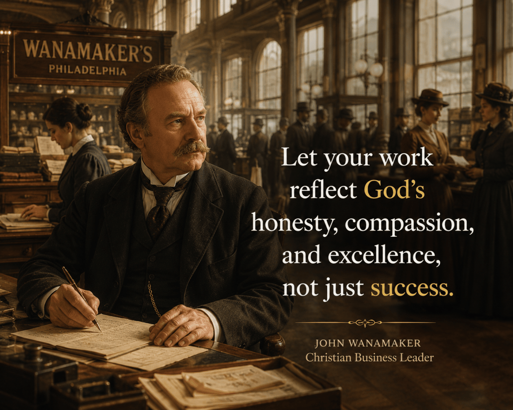जॉन वानामेकर (John Wanamaker): व्यवसाय में सत्यनिष्ठा और परमेश्वर के राज्य का&nbsp;उद्देश्य