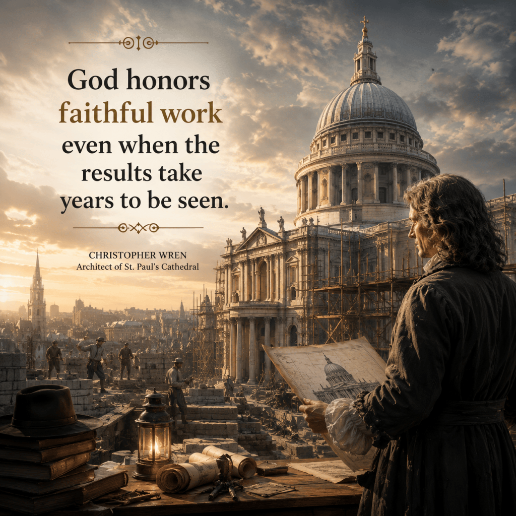 Christopher Wren and the Cathedral That Outlived the Fire