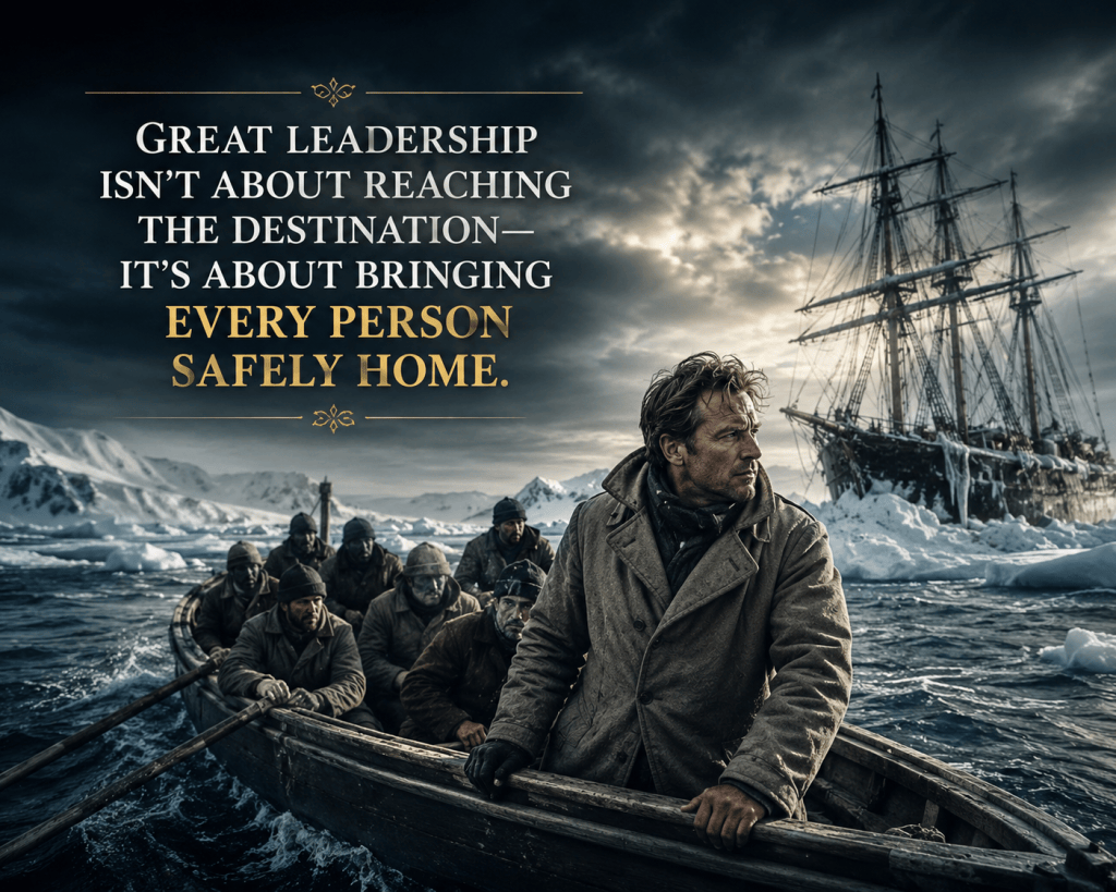 एर्नेस्ट शैकलटन (Ernest Shackleton) और असंभव परिस्थितियों में विश्वासयोग्य नेतृत्व