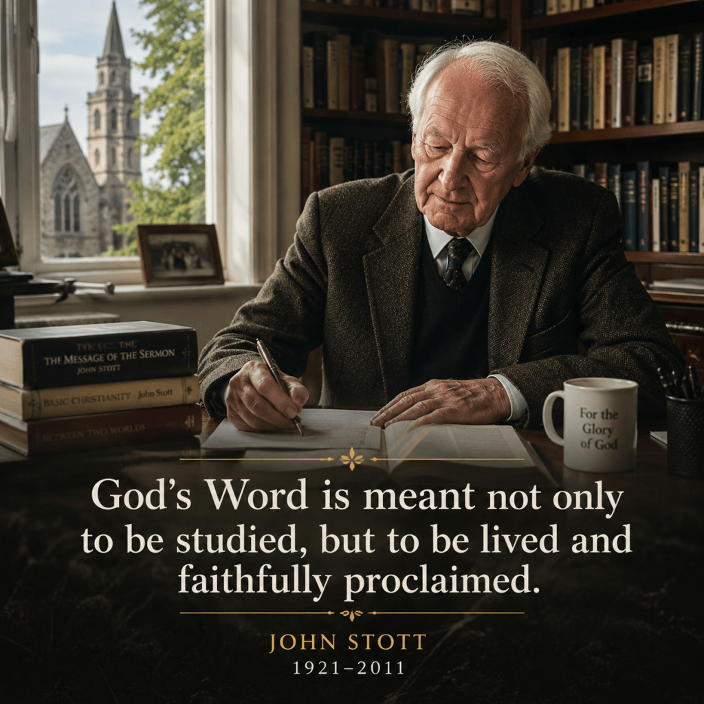 John Stott: Living and Proclaiming God’s&nbsp;Word