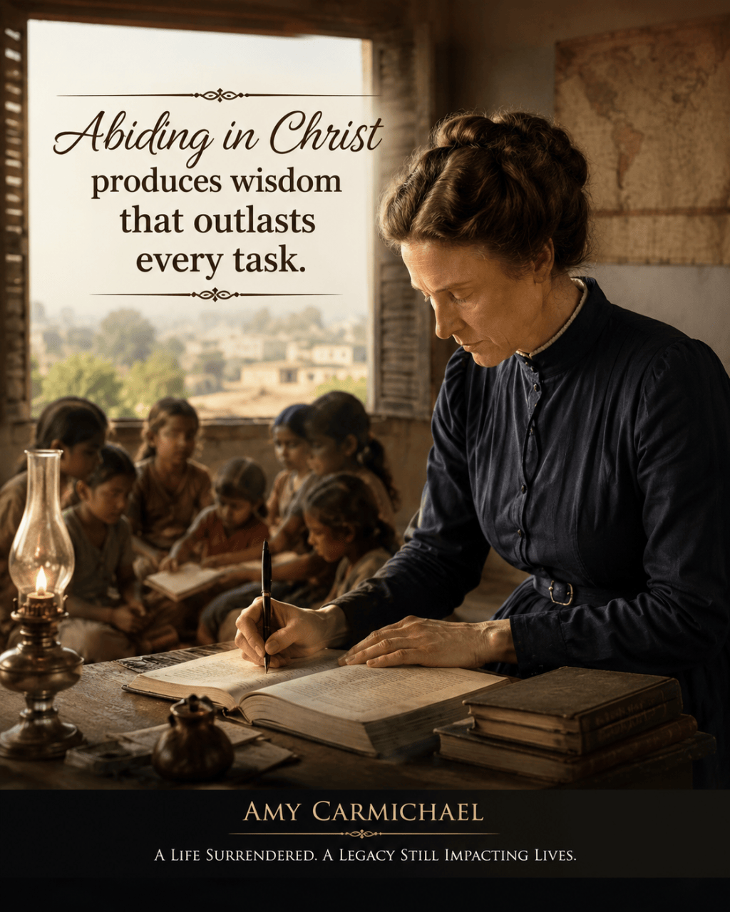 Amy Carmichael: Choosing Christ Before Constant Service