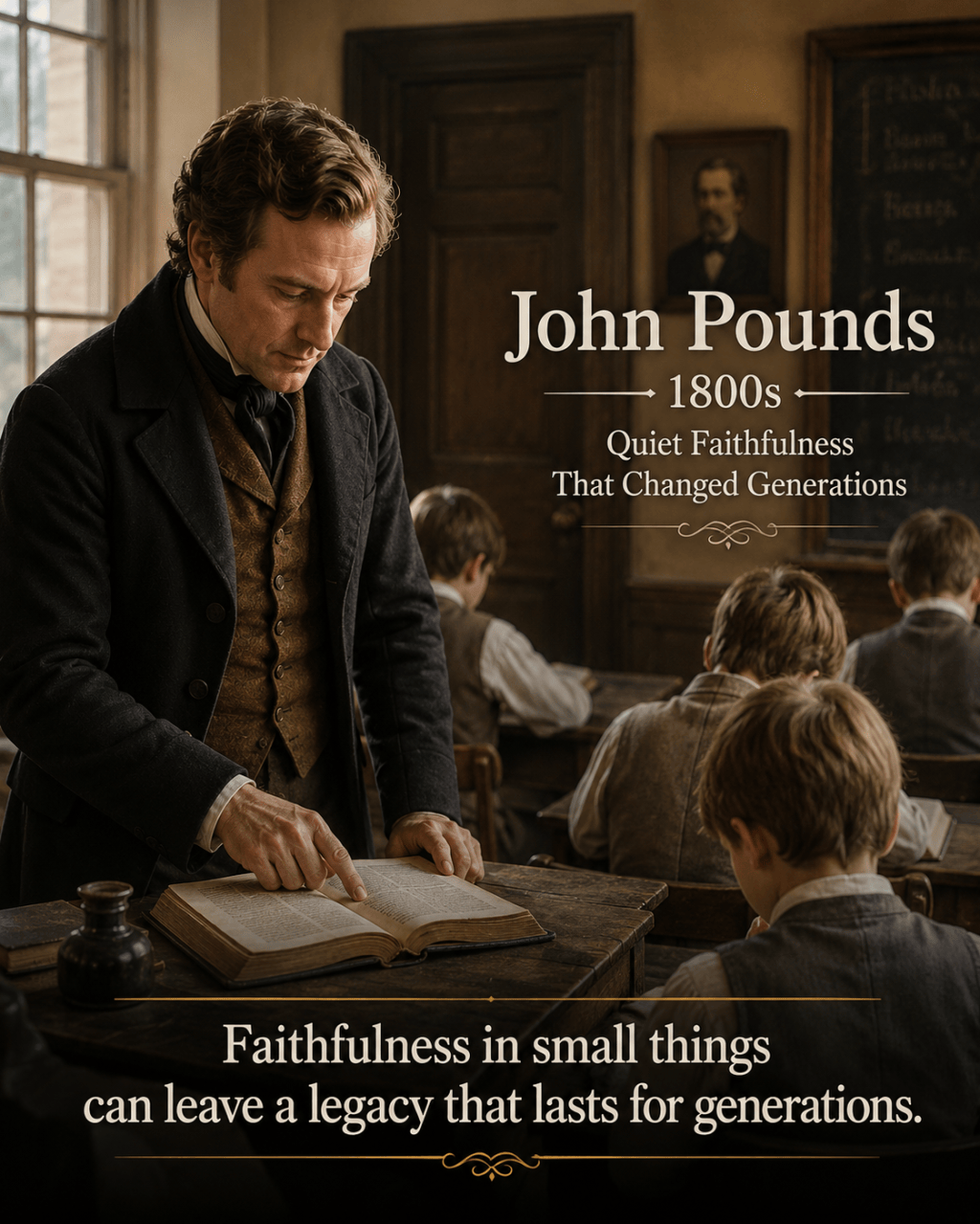 जॉन पाउंड्स (John Pounds): शांत विश्वासयोग्यता जिसने पीढ़ियों को बदला (1800s
