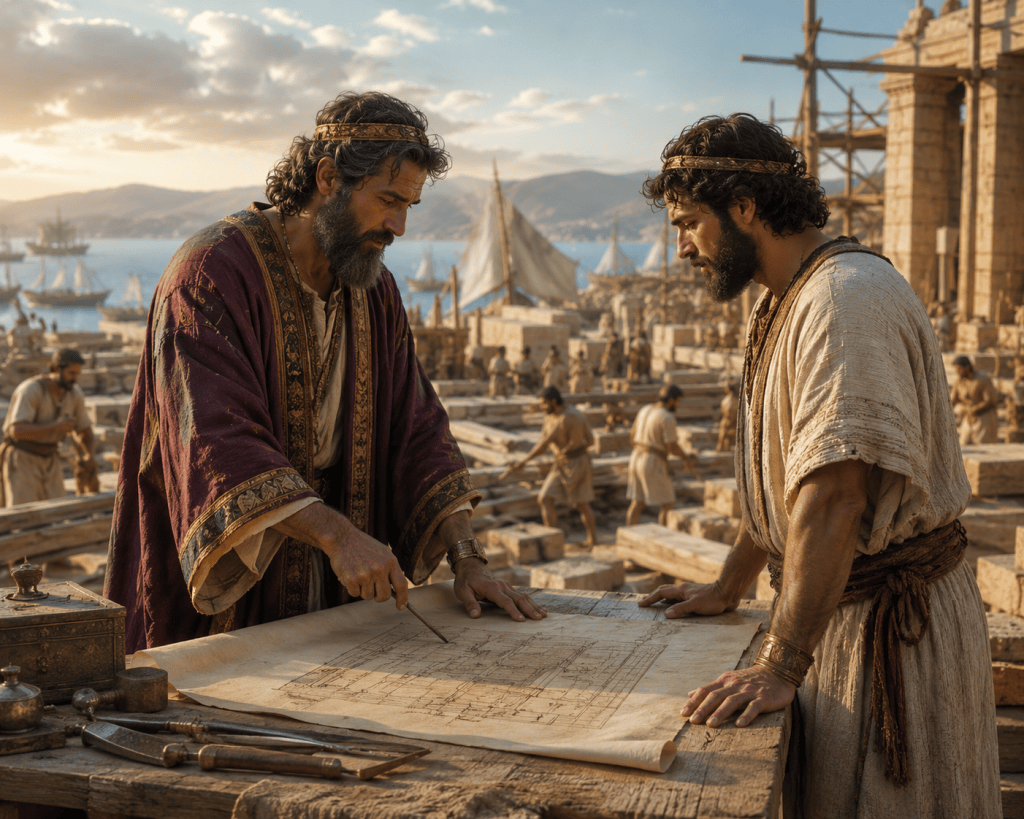 Hiram of Tyre: Excellence Through Skill and Collaboration