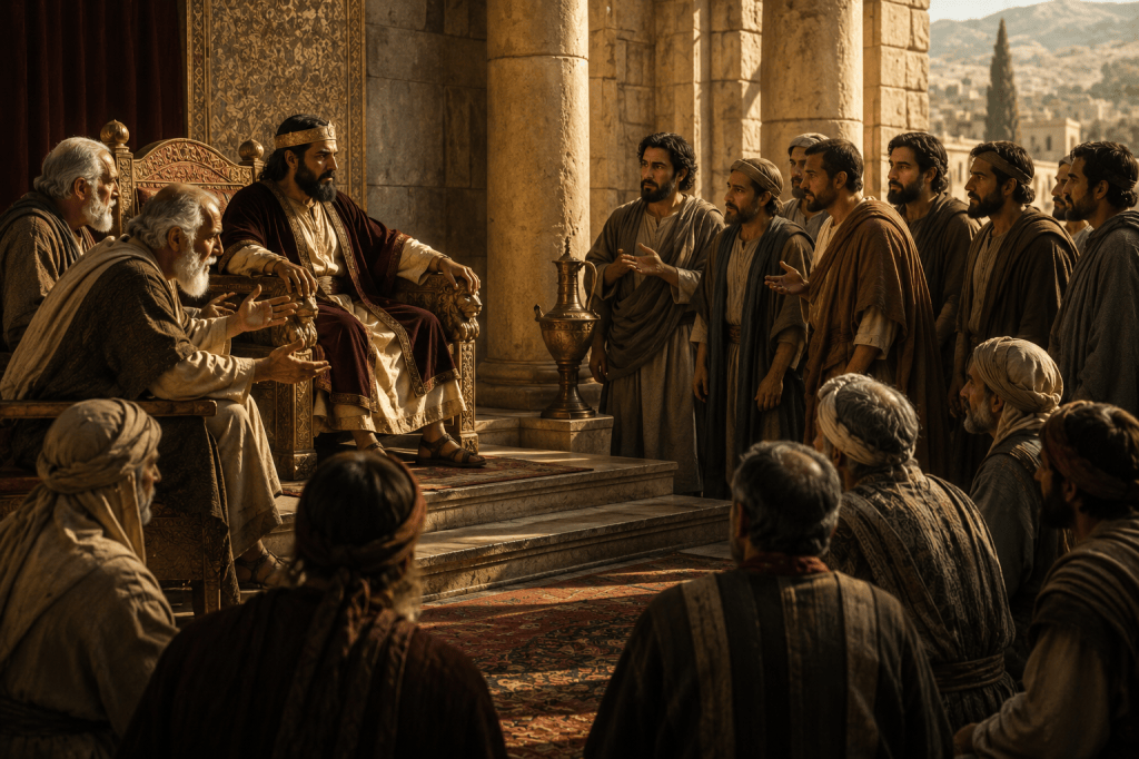 रहूबियाम (Rehoboam): बुद्धि नम्रतापूर्वक सुनने से आरम्भ होती&nbsp;है