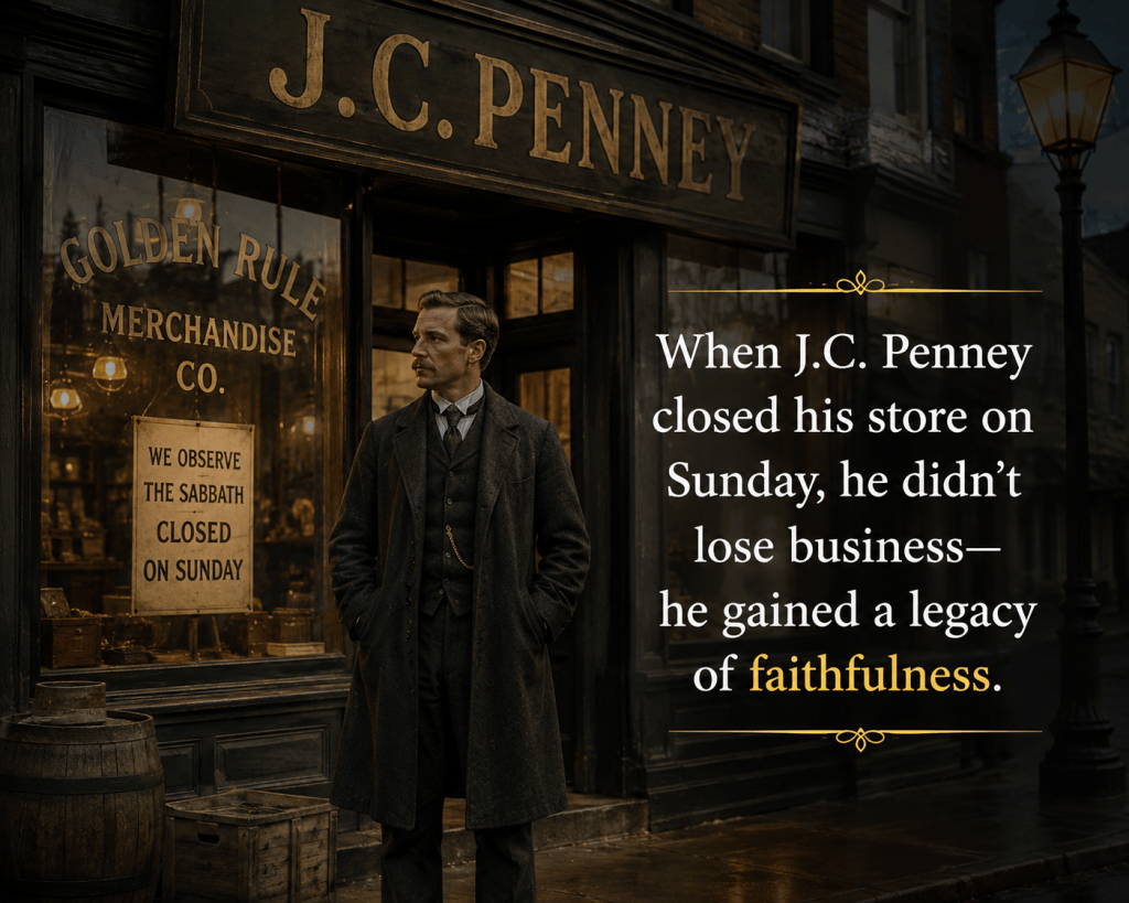J. C. Penney: The Butcher Shop That Closed for Conscience